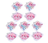 Beaupretty 10pcs Unicorn Coin Purse for Women Compact Kiss Lock Clasp Wallets Small Portable Money Pouches with Elegant Stitching Stylish Boho Change Bags for Shopping Party Outings