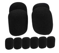 Beaupretty 10pcs Washable Microphone Covers Windscreen for Handheld Headset Microphones Noise Reduction Protects From Dirt Saliva for Recording Live Events