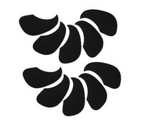 Beaupretty 10pcs Waterdrop Acoustic Guitar Pickguard Self-adhesive Scratch Plate Protector for Guitars Accessories Pick Guard