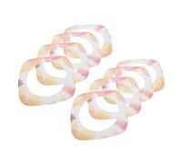 Beaupretty 10pcs Wax Warmer Collars Protective Rings for Waxing Machine Spill Prevention Mats for Salons and Home Use Waxing Supplies and Accessories