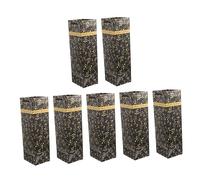 Beaupretty 10Pcs Wine Bottle Storage Pouches Durable Black Paper Bags for Wine Bottles Reusable and Tear Resistant for Parties and