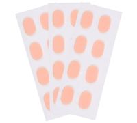 Beaupretty 12 Pairs Anti-Slip Soft Foam Eyeglass Nose Pads Replacement Cushions for Glasses and Sunglasses Comfortable Oval EVA Nose Pads for Optical Frames Non-irritating