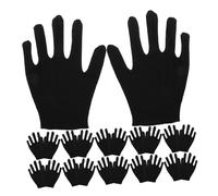 Beaupretty 12 Pairs Moisturizing Cotton Cosmetic Hand Spa Coin Jewelry Hand Protective - L