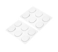 Beaupretty 12 Pcs Drum Dampers Silicone Practice Pads and Invisible Good Adhesion Drum Accessories for Practice at Home