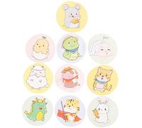 Beaupretty 120Pcs Cartoon for Round Care Breathable Fun Design for Protection for Vaccinations Minor Injuries