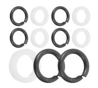 Beaupretty 12Pairs Professional Guitar Tuner Peg Spacers Replaceable Washers for Enhanced Tuning Accuracy and Effortless Installation Suitable for Electric and Acoustic Guitars