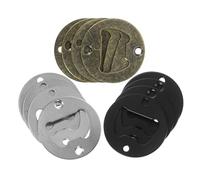 Beaupretty 12pcs Bottle Opener Inserts DIY Kit Beer Bottle Openers with Chrome Antique Bronze Black Finishes Rust Resistant for Custom Bar Tools and Gifts
