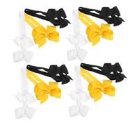 Beaupretty 12PCS Bow Headbands for Lightweight Grosgrain Ribbon Hair Bows with Knot Design Comfortable Stretchy Hair Accessories for Newborns Suitable for Parties and Photography