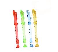 Beaupretty 12pcs Boys and Girls Recorder Instrument Educational Flute Toy for Toddlers Musical Toys for Boy Girl Learning Flutes Play Random Color