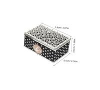 Beaupretty 12pcs Creative Pearl Box Vintage Mini Treat Case Wedding Favor Packaging Souvenir Box for Christmas Bride Party