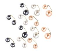 Beaupretty 12Pcs Creative Pearl Brooch Pin for Women Multi Pins for Clothing for Dresses and Accessories Great present for Mother Day and Birthdays