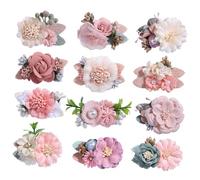 Beaupretty 12pcs Daisy Hair Clips Pearl Hairpin Flower Hair Clip for Girls Boys and Girls