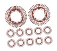 Beaupretty 12pcs Elastic Hair Parting Combs Flexible Plastic Crown Clips Invisible Hair Styling Accessories for Women Travel and Daily Use