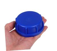 Beaupretty 12pcs Industrial Plastic Bucket Lids with Gasket Screw Cap Seals for Chemical Storage Paint Containers and Feed Buckets Blue Screw Seal Covers