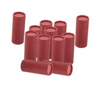 Beaupretty 12pcs Kraft Paper Tubes with Lid Round Paperboard Jars for Essential Oil Storage Tea Incense Container Multipurpose Portable Packaging Box