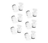 Beaupretty 12pcs Leakproof Rubber Hot Water Bottle Stoppers with Heat-Resistant Caps Fit Replacement Sealing Plugs for Warmth Retention in Winter Hot Water Bags