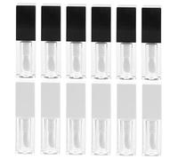Beaupretty 12pcs Lip Gloss Tube Refillable Empty Lip Gloss Bottles for Women Travel Container