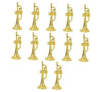 Beaupretty 12pcs Miniature Musical Instrument Models Garland DIY Accessories for Christmas Tree Ornaments Xmas Decorations with Realistic Detail for Craft Projects and Holiday Decor