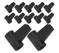 Beaupretty 12Pcs Plastic Kite Frame Connectors Kit DIY Kite Repair Parts with Fixed Rods Versatile Angled Plastic Connectors for Outdoor Play