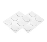 Beaupretty 12Pcs Silicone Drum Dampeners Self-Adhesive Drum Silence Pads for Kits Noise Reduction Practice Mats