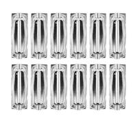 Beaupretty 12pcs Silver Metal Drum Lugs Double End for Drum Kits Versatile Use with Secure Fit for DIY Repair and Live Stage Use by Musicians and Recording Engineers