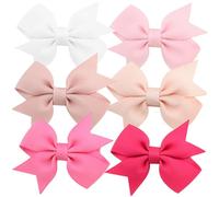 Beaupretty 12Pcs Small Hair Bow Clips Lightweight Comfortable Barrettes Hair Accessories Skin-friendly Ornaments for Daily Matching and All Occasions