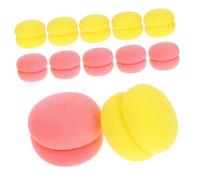 Beaupretty 12pcs Small Round Sponge Curlers Soft Foam Hair Styling Curl Balls for Women Girls Sleeping Diy Hair Curling Ball