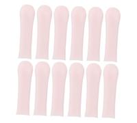 Beaupretty 12pcs Soft Silicone Ear Wax Removal Replacement Covers Reusable Comfortable Ear Spoon Sleeves Easy to Clean