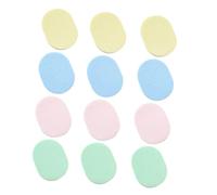 Beaupretty 12pcs Thick Face Puff Sponge Makeup Removal Puff Deep Cleansing Sponges for Skin Care Suitable for Daily Facial Cleansing