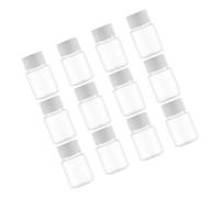 Beaupretty 12pcs Travel Bottles Empty Caps Medicine Containers for Liquids Solids