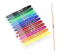 Beaupretty 12pcs Washable Oil Pastels Crayons for Ergonomic Design with Bright Colors Smooth Application for Drawing and Painting Childrens Creativity and Art Activities