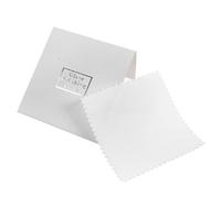 Beaupretty 12Pcs White Microfiber Lens Cleaning Cloths for Glasses Polishing Cloths for Eyeglasses Jewelry and Electronics Portable Wipes for Smudges and Fingerprints Removal