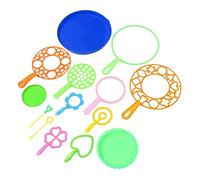Beaupretty 14pcs Colorful Bubble Wand Set for Outdoor Fun Lightweight and Easy to Use Bubble Maker Tools for Adults Variety of Shapes for Parties and Outdoor Activities Random Color