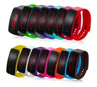 Beaupretty 14pcs Girls Digital Watch Boys and Girls Led Display Wrist Watch Band Boys and Digital Timepiece Simple for and for Day