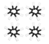 Beaupretty 150pcs Essential Oil Sample Bottles Mini Glass Perfume Vials for Travel Sampler Ball Stopper Leak Prevention Pack