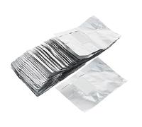 Beaupretty 150pcs Nail Foil Gel Wraps with Cotton Pads for Gel Polish Removal Soak Off Nail Polish Remover Pads Safe Absorbent Foil Wraps for