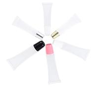 Beaupretty 15ml Gold Cap Lip Gloss Tubes 24pcs Set Refillable Lip Balm Containers Cosmetic Soft Tubes for Diy Makeup