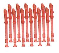 Beaupretty 15pcs Beginner Clarinet Candy Color Transparent Instruments for Practice Soprano Descant with Smooth Edges and Tone Random Color