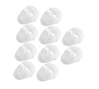 Beaupretty 15pcs Full Face Blank DIY Halloween Masks for Adults Scary Ghost Hip Hop Dance Costume with Elastic Strap Eco Friendly Paper Pulp Comfortable Fit for Masquerade Carnival Party and