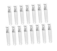 Beaupretty 15pcs Lip Gloss Tubes with Silver Caps Empty Refillable Lip Color Containers for Women DIY Storage
