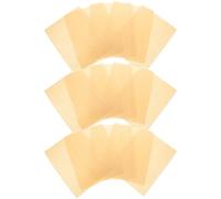 Beaupretty 15pcs Miniature Architecture Model Flooring Sheets, Thin A5 Ash Wood Grain Veneer for DIY Dollhouse and Diorama, Micro Landscape Wooden Plank Floorboard Supplies