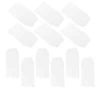 Beaupretty 15pcs PVC Nurse Pen Pockets for Doctors and Office Staff | Insert Style, White Simple Design, Smooth Feel, for Clinical Rounds and Hospital Pocket Organization