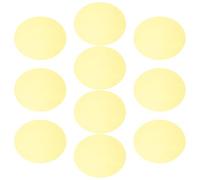 Beaupretty 15pcs round Yellow Warm Light Filter Sticker for LED Spotlights and Downlights, Pet Material Color Correction Film with Dimming Feature, for Bedroom and Relaxation Lighting