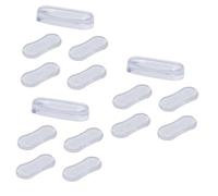 Beaupretty 15pcs Self-Adhesive Toilet Lid Pads Silicone Cushioning for Soft Close Easy Installation Suitable for Home and Hotel Use