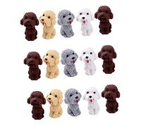 Beaupretty 16Pcs Cartoon Dog Erasers Bulk Lovely Animal Erasers for Kindergarten Gifts Creative Puppy Ornament Stationery for School Rewards and Classroom Use