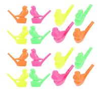 Beaupretty 16pcs Colorful Bird Shaped Whistles Adorable Cartoon Bird Whistles for Parties for Music and Aesthetic Education for Teens and Adults
