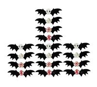 Beaupretty 16pcs Halloween Party Hair Pin Bat Clip Devil Wing Hair Clip Decorative Props