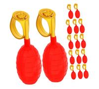 Beaupretty 16pcs Water Squirt Ring Prank Summer Fun for Parties April Fools Day Trick Halloween Prank Lightweight Portable Water Spray for Effortless Entertainment