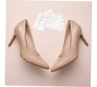 Beaupretty 17 Pairs Transparent High Heel Comfort Pads with Adhesive Shoe Grips for Women S Sneakers Boots and Heels Reusable Anti-Friction Cushion Inserts for Blister Prevention and Secure