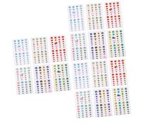 Beaupretty 18pcs Diy Self-adhesive Nail Stickers Boys and Girls Manicure Gel Nail Stickers for Cartoon Design Easy to Apply Random Style